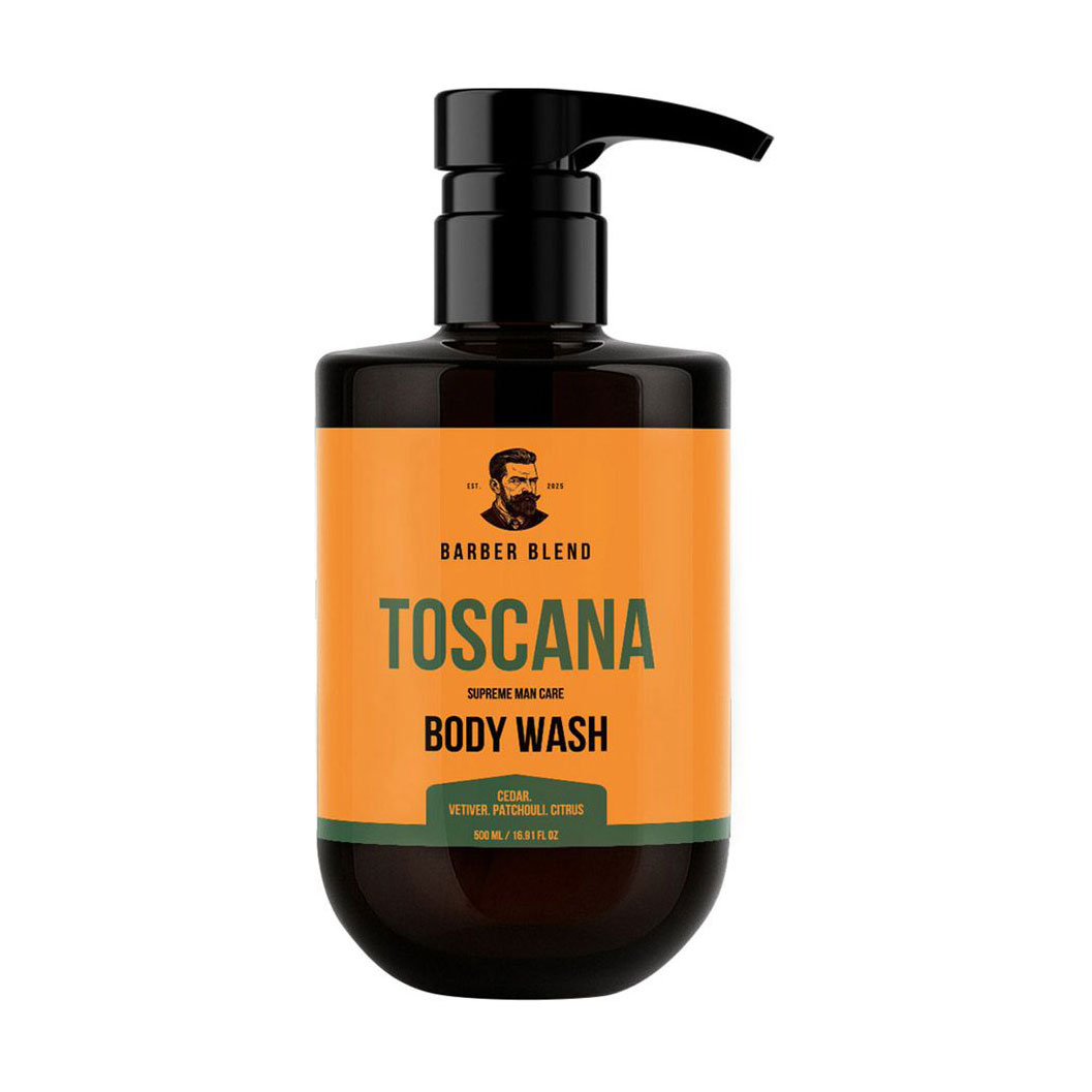 Чоловічий парфумований гель для душу Barber Blend Toscana Body Wash, 500 мл